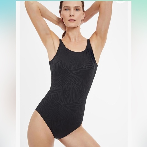 NWT Gottex Women's Standard African Escape Mastectomy One Piece size 14 - Picture 2 of 6